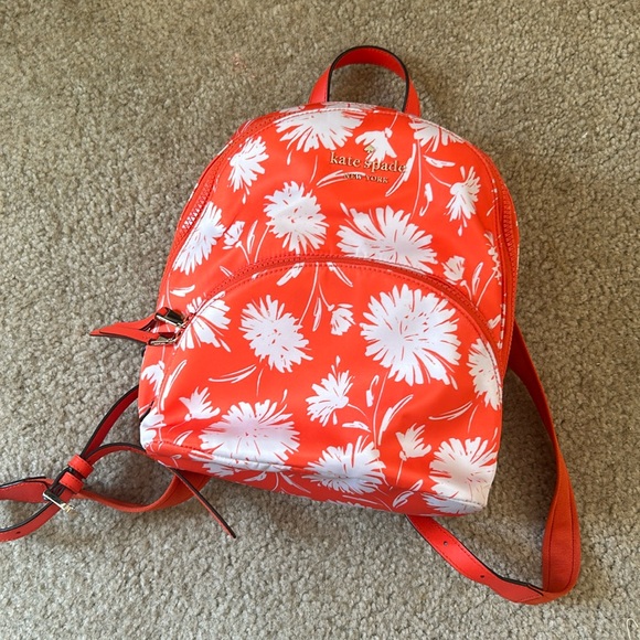 Kate Spade Floral Backpack - Picture 1 of 7